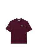 LACOSTE Lacoste T-Shirt Uomo Bordeau - Rosso Bordeau
